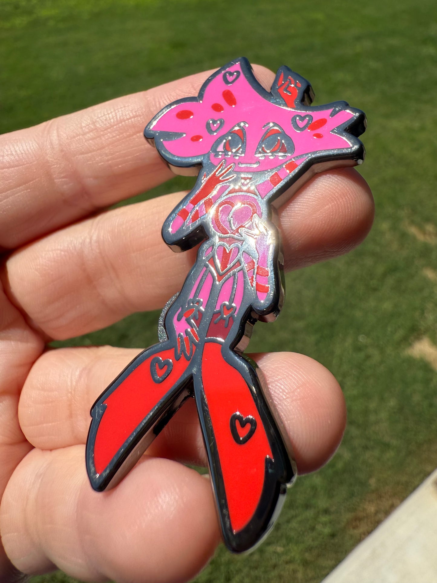 Valentine Spider Hard Enamel Pin