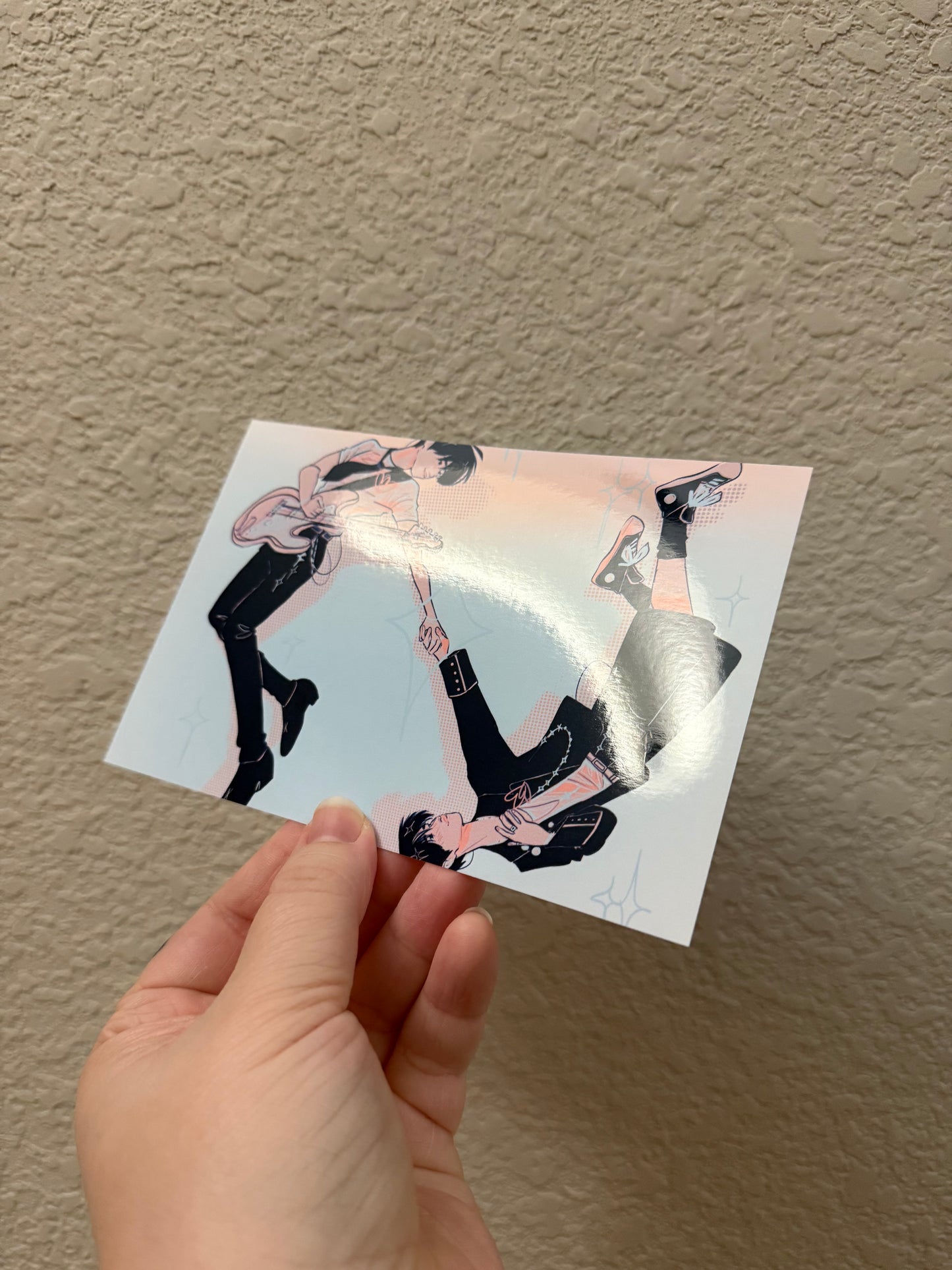 Baby Hold My Hand Now Glossy Print 4x6 V2