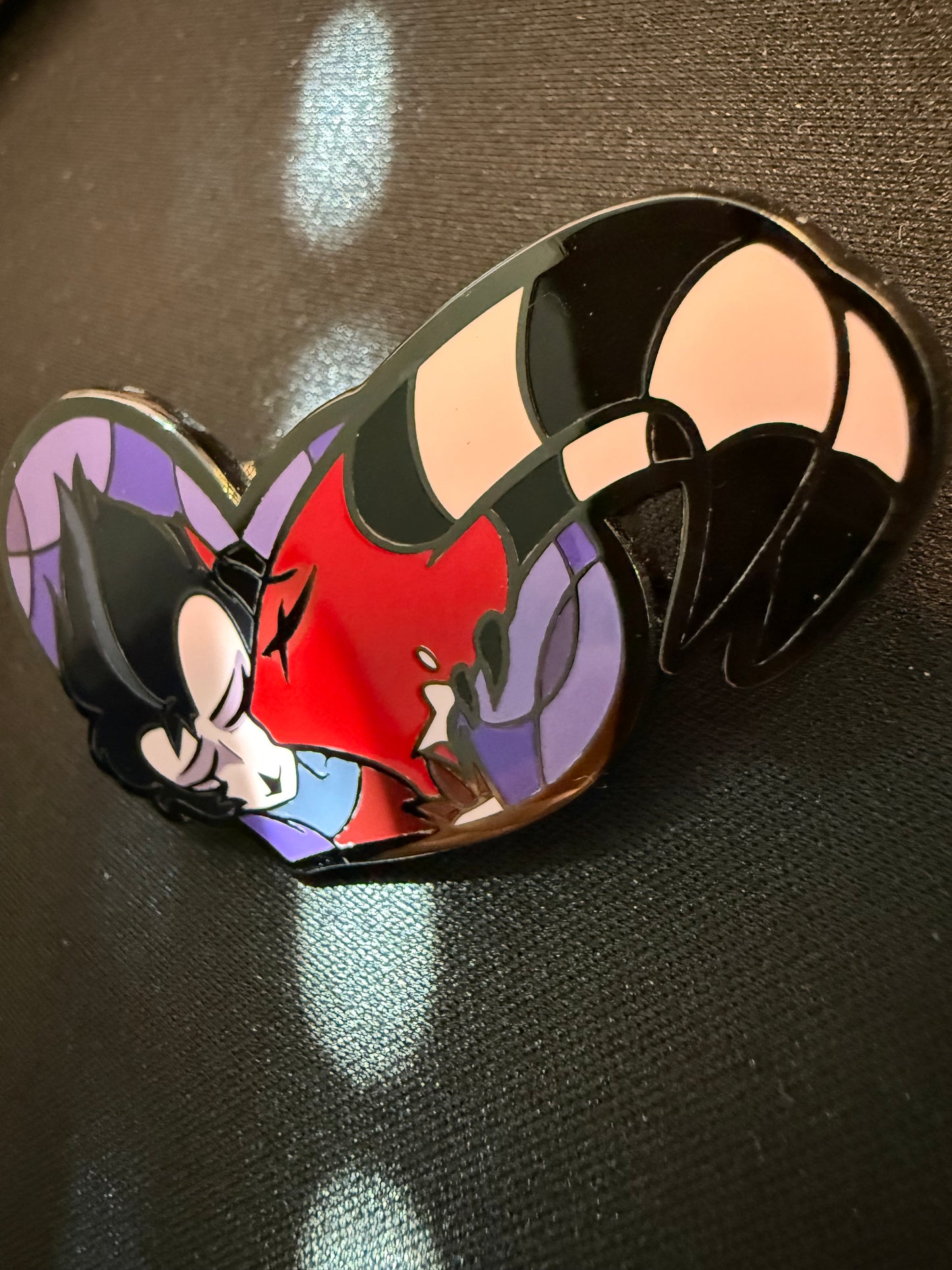 Goodnight Kiss Hard Enamel Pin