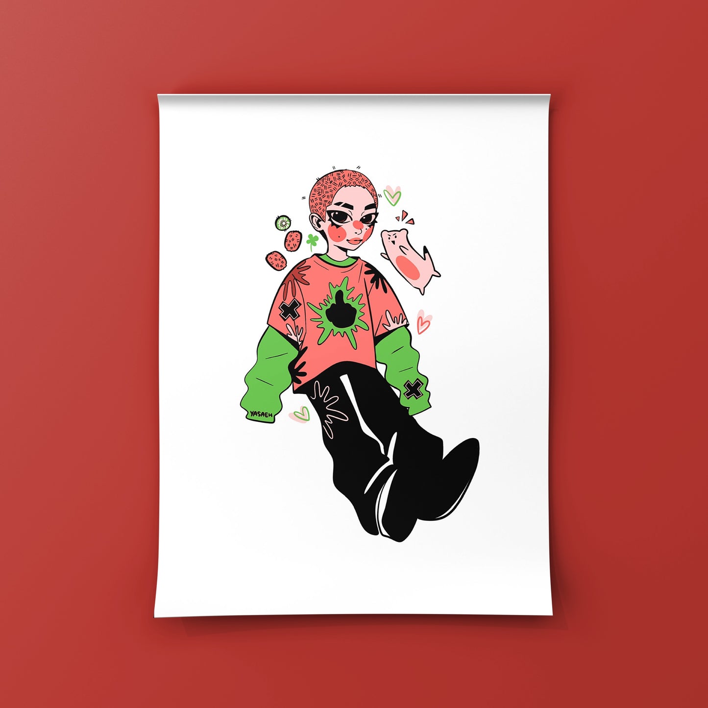 Kiwi Boy Glossy Print 4x6