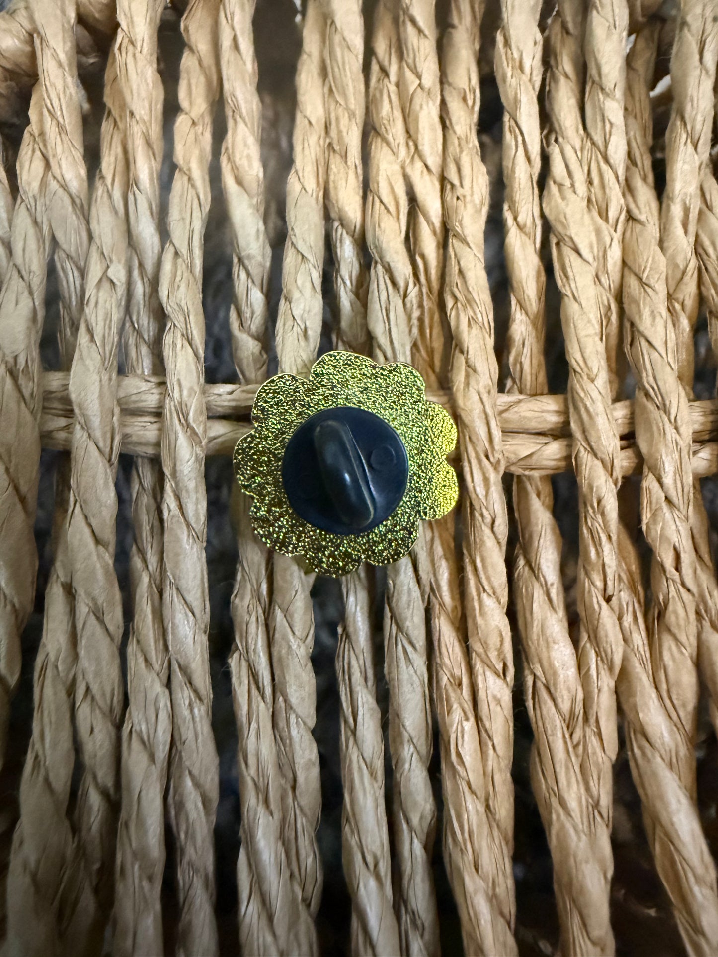 SKZOO Hyunjin Flower Hard Enamel Pin