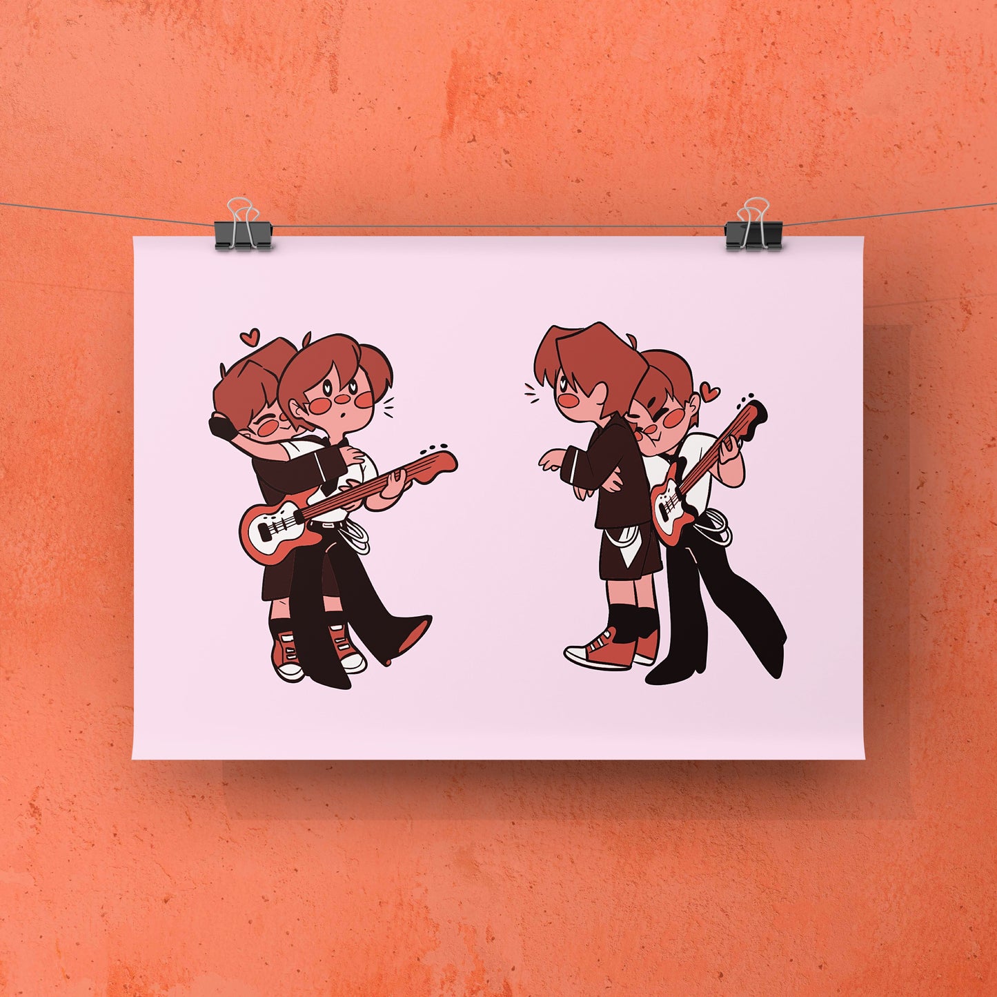 Double Hug Surprise Glossy Print 4x6