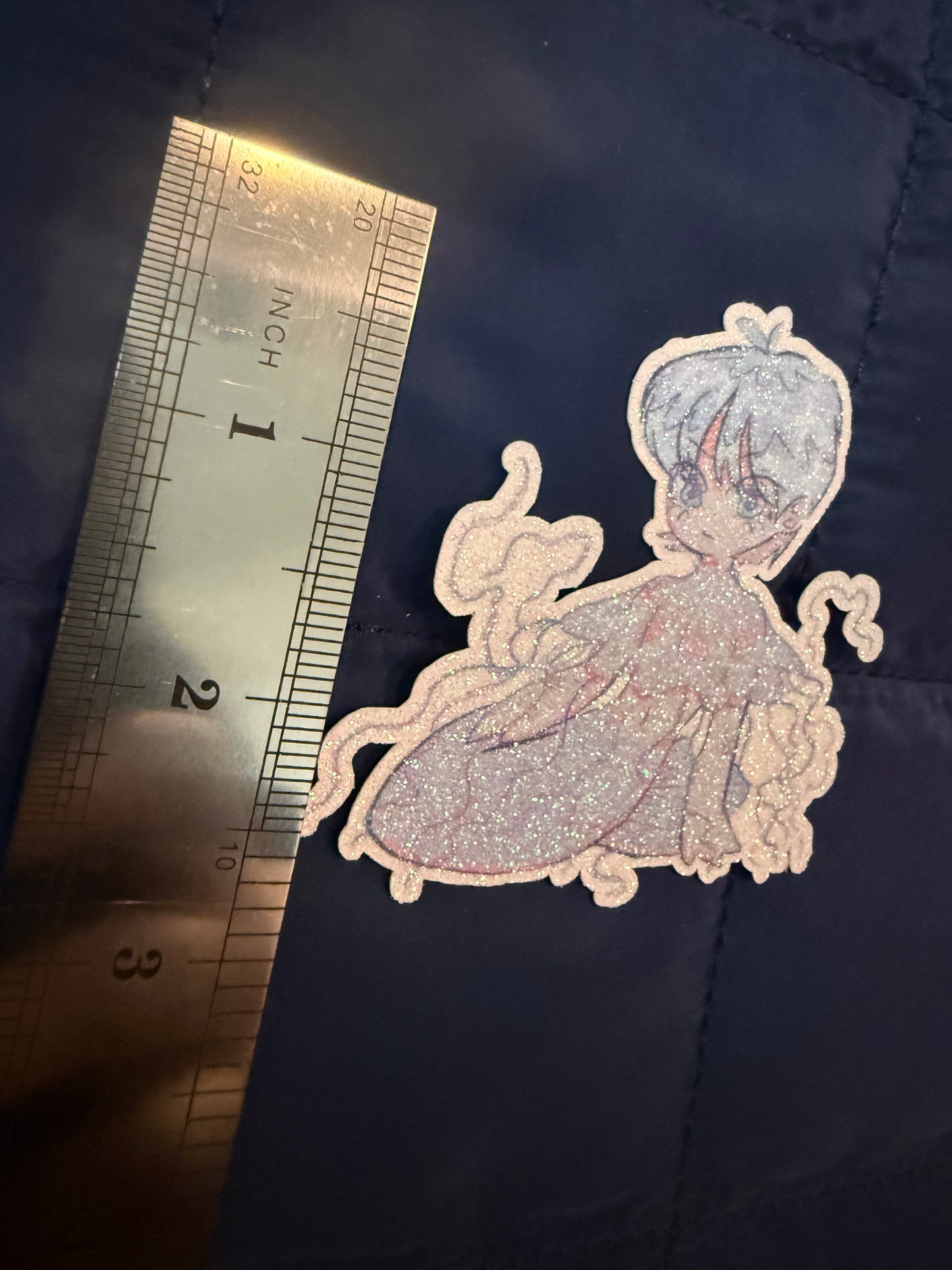 Glitter MerKnow Sticker