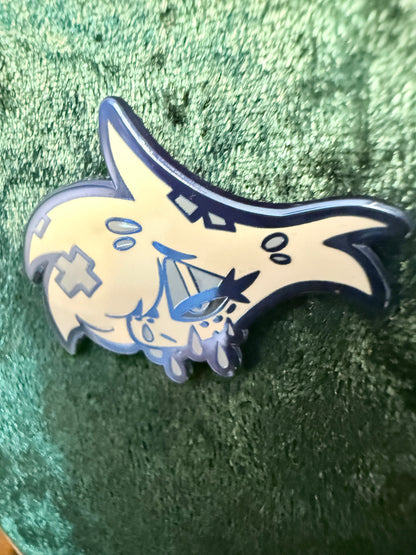 The Angel Blues Hard Enamel Pin