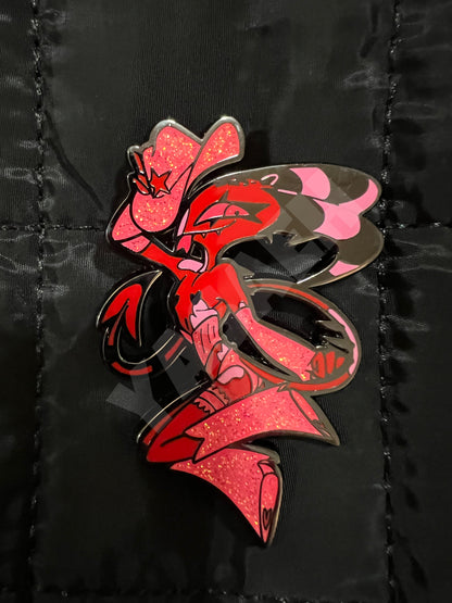 Pink Horse Club Imp Hard Enamel Pin