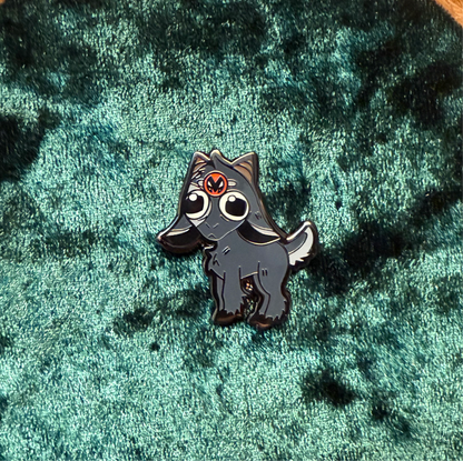 Gud Job Goat Hard Enamel Pin