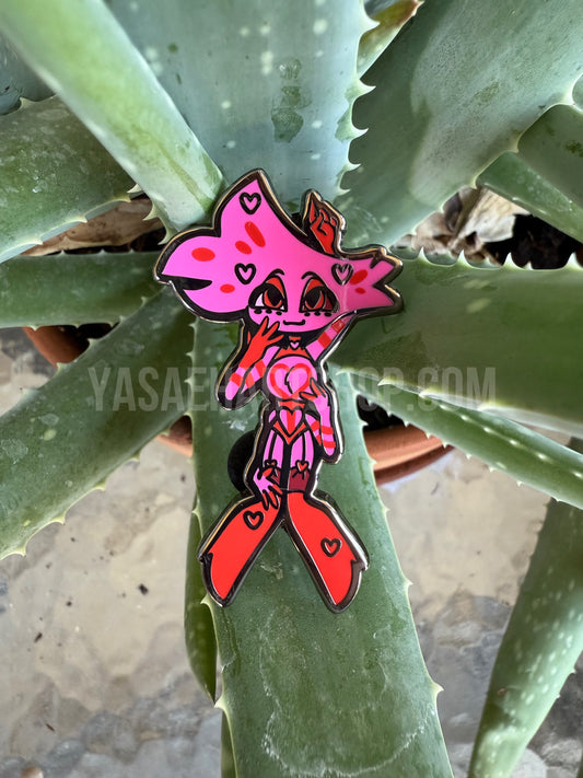 Valentine Spider Hard Enamel Pin