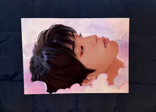 Han In The Clouds ~ Luster Print
