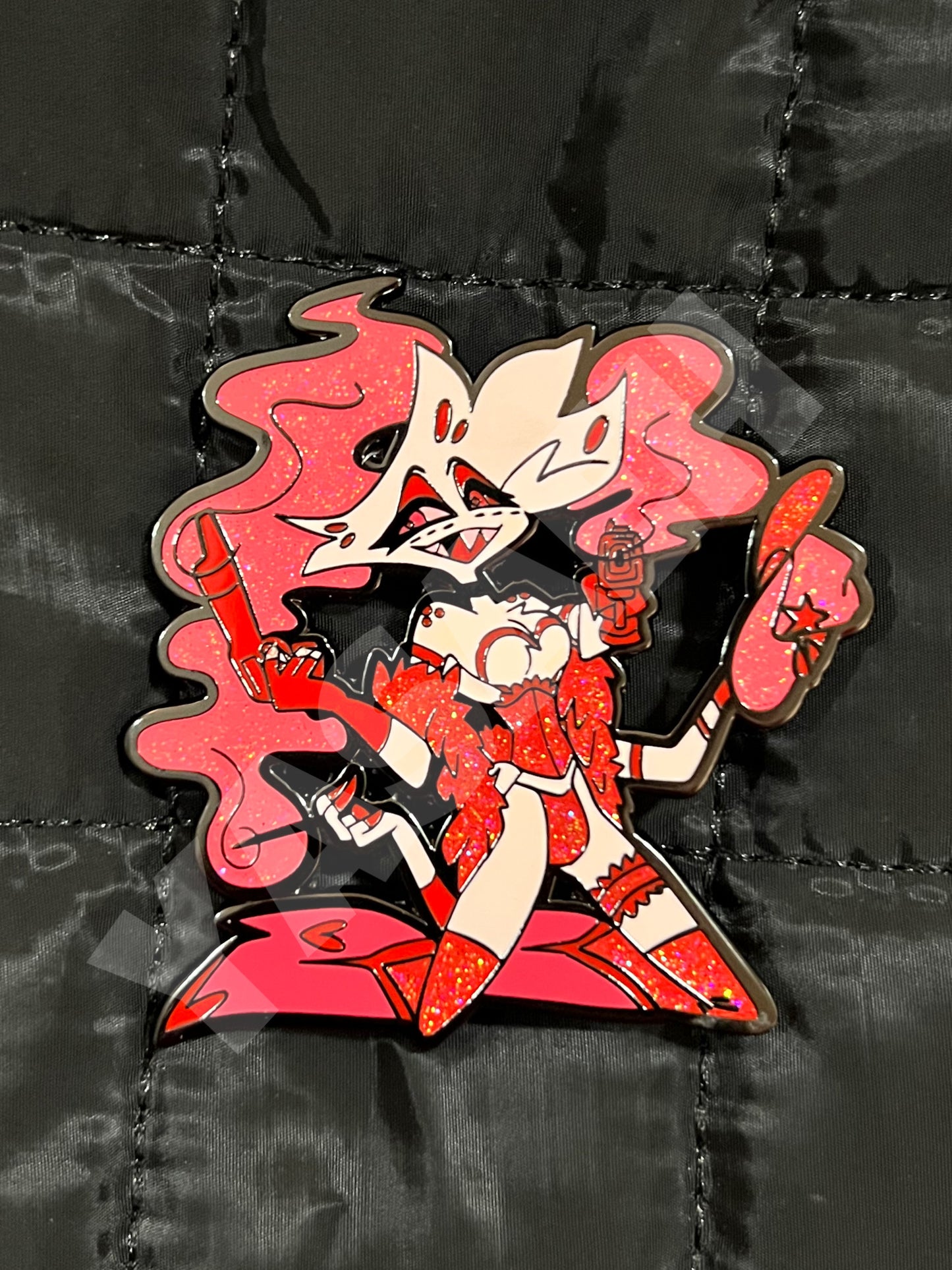 Pink Horse Club Spider Hard Enamel Pin