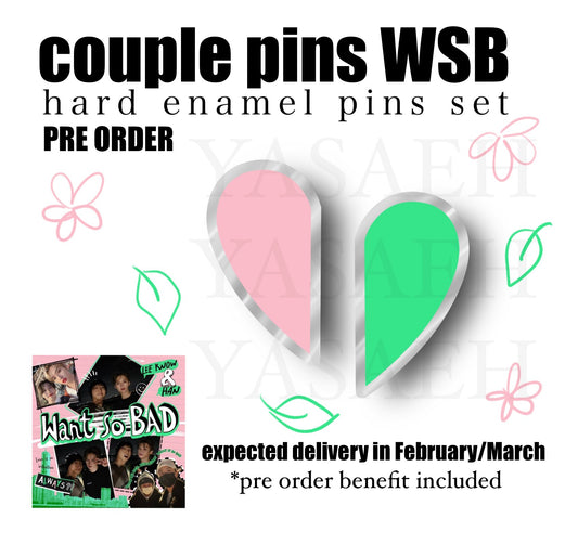 WSB Couple Pins Set PRE ORDER