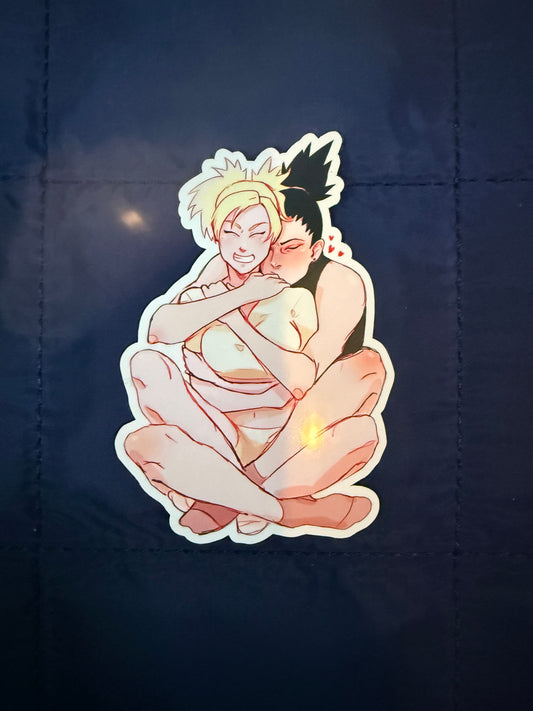 Shadow Hug sticker
