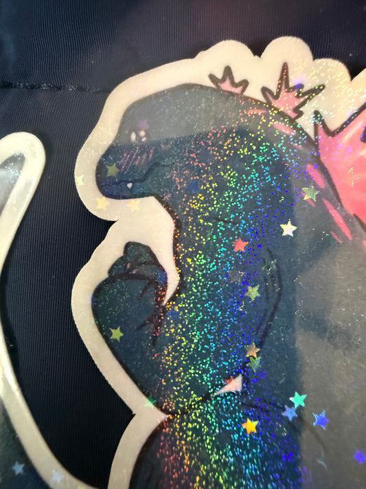 Kawaiizilla sticker