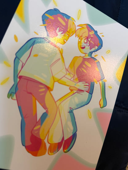 Soulmates Starburst Luster Print 5x7
