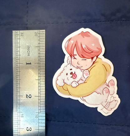 Han + Bbama Sticker