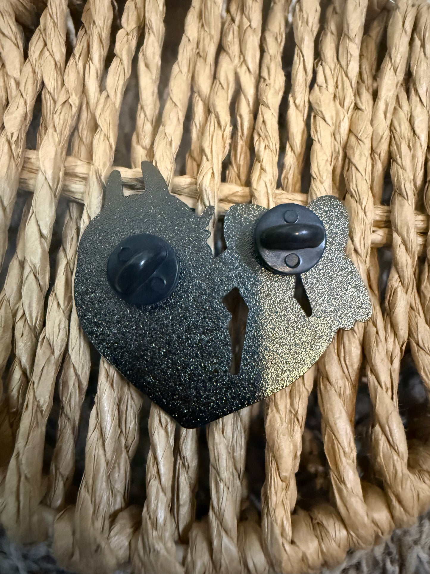 Sallie May Heart Hard Enamel Pin A Grade