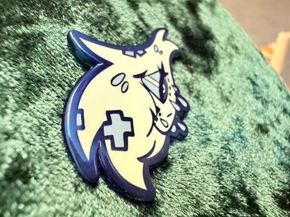 The Angel Blues Hard Enamel Pin