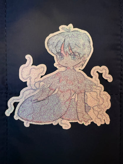 Glitter MerKnow Sticker