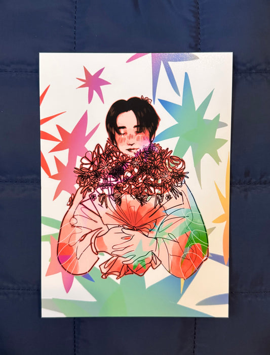 Bouquet Han Luster Print 5x7