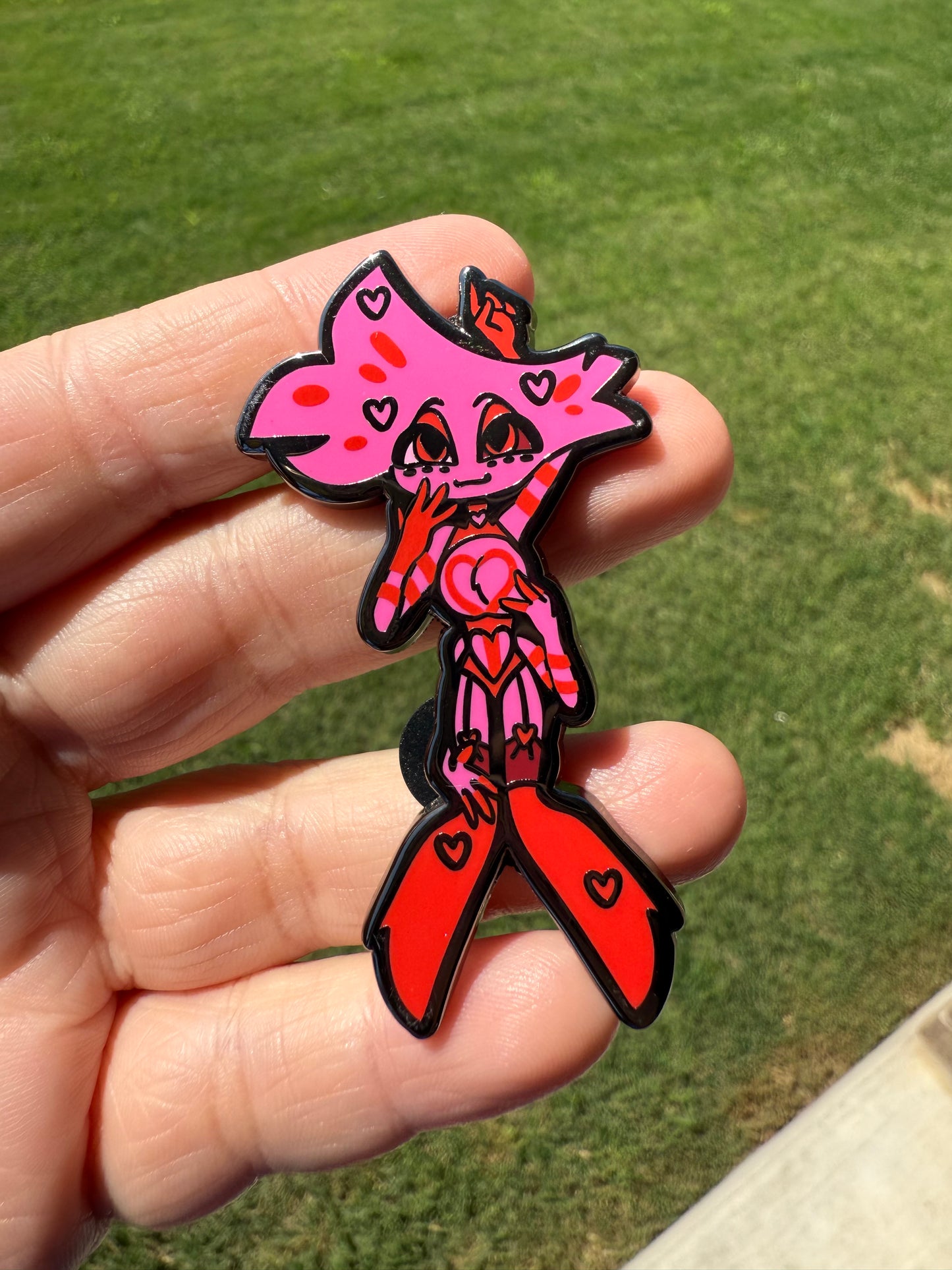 Valentine Spider Hard Enamel Pin