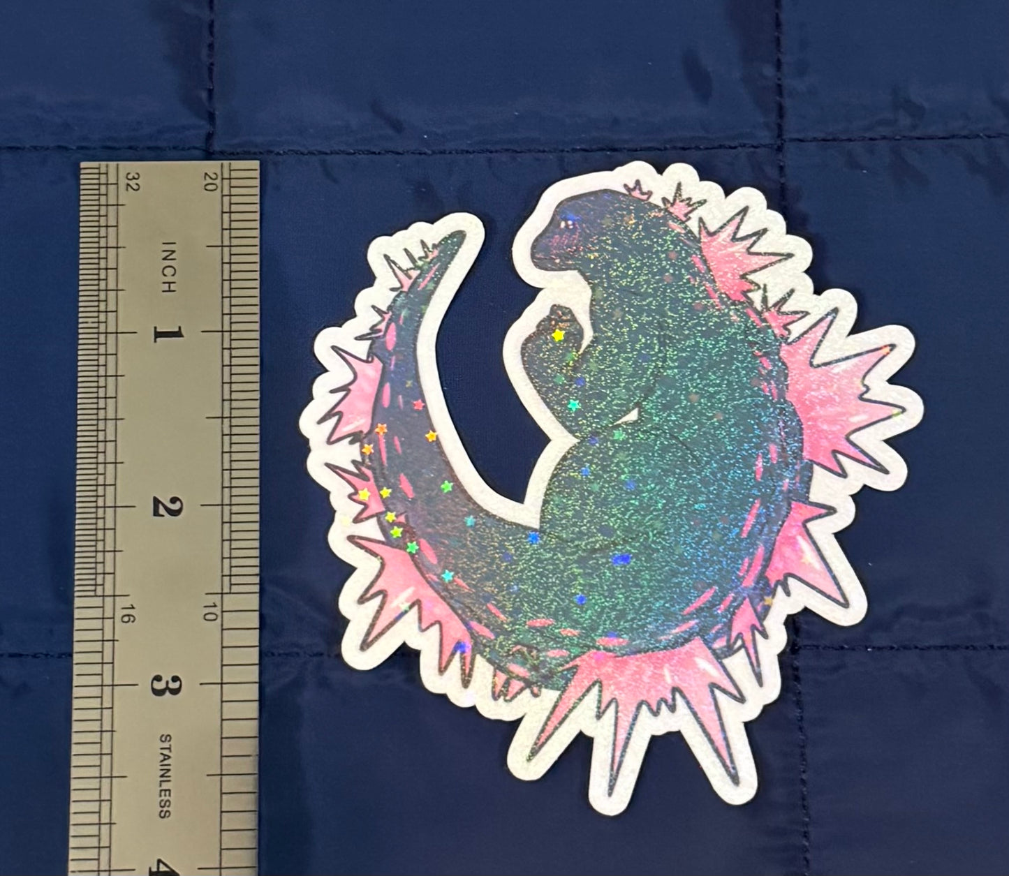 Kawaiizilla sticker