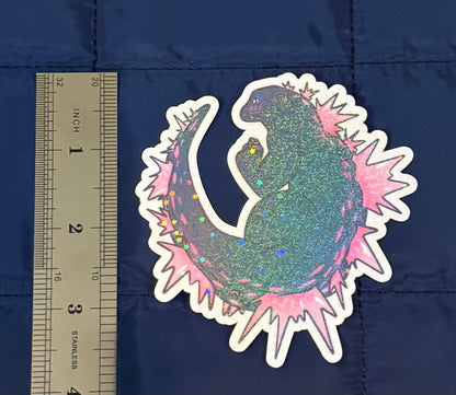 Kawaiizilla sticker