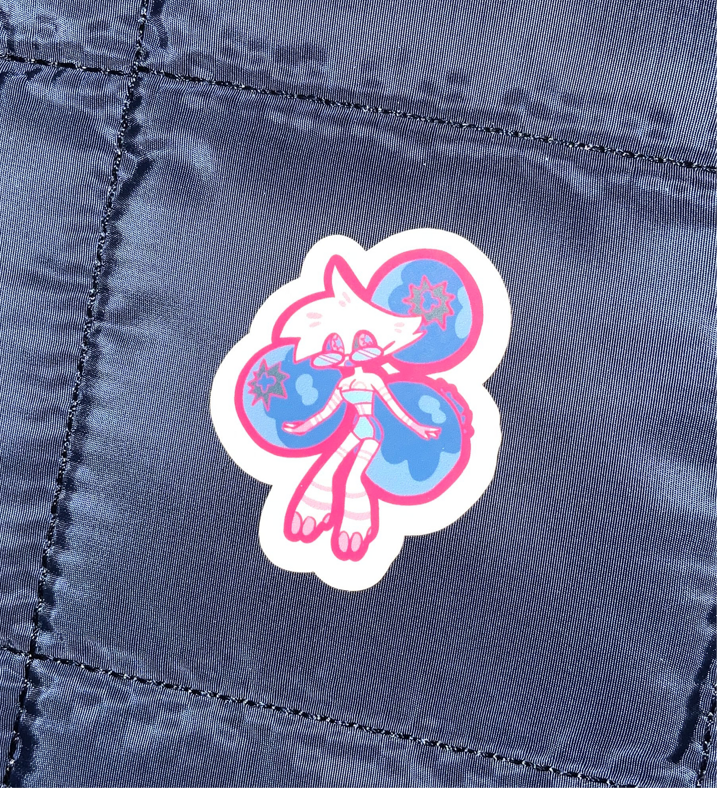 Blueberry Spider Sticker