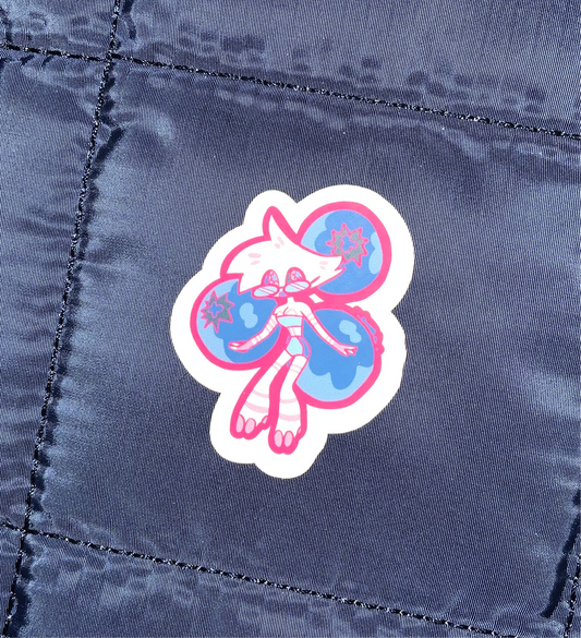 Blueberry Spider Sticker