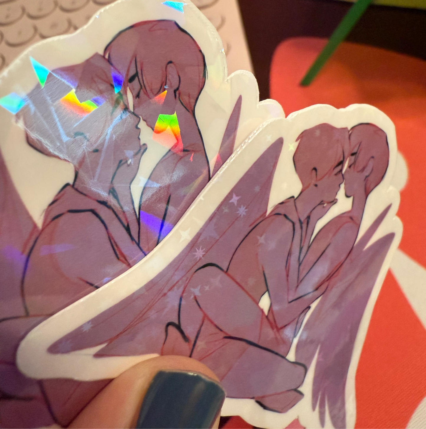 Forbidden Lovers Angels Sticker