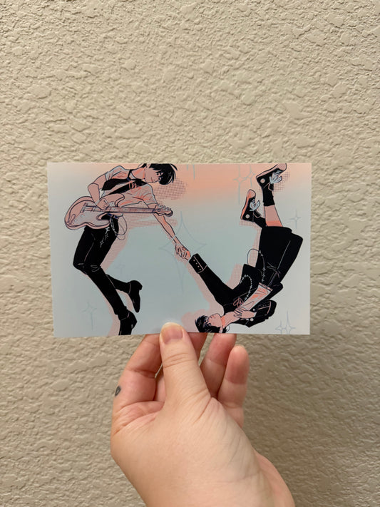 Baby Hold My Hand Now Glossy Print 4x6 V2