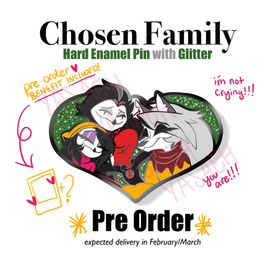 Chosen Family Enamel Pin PRE ORDER