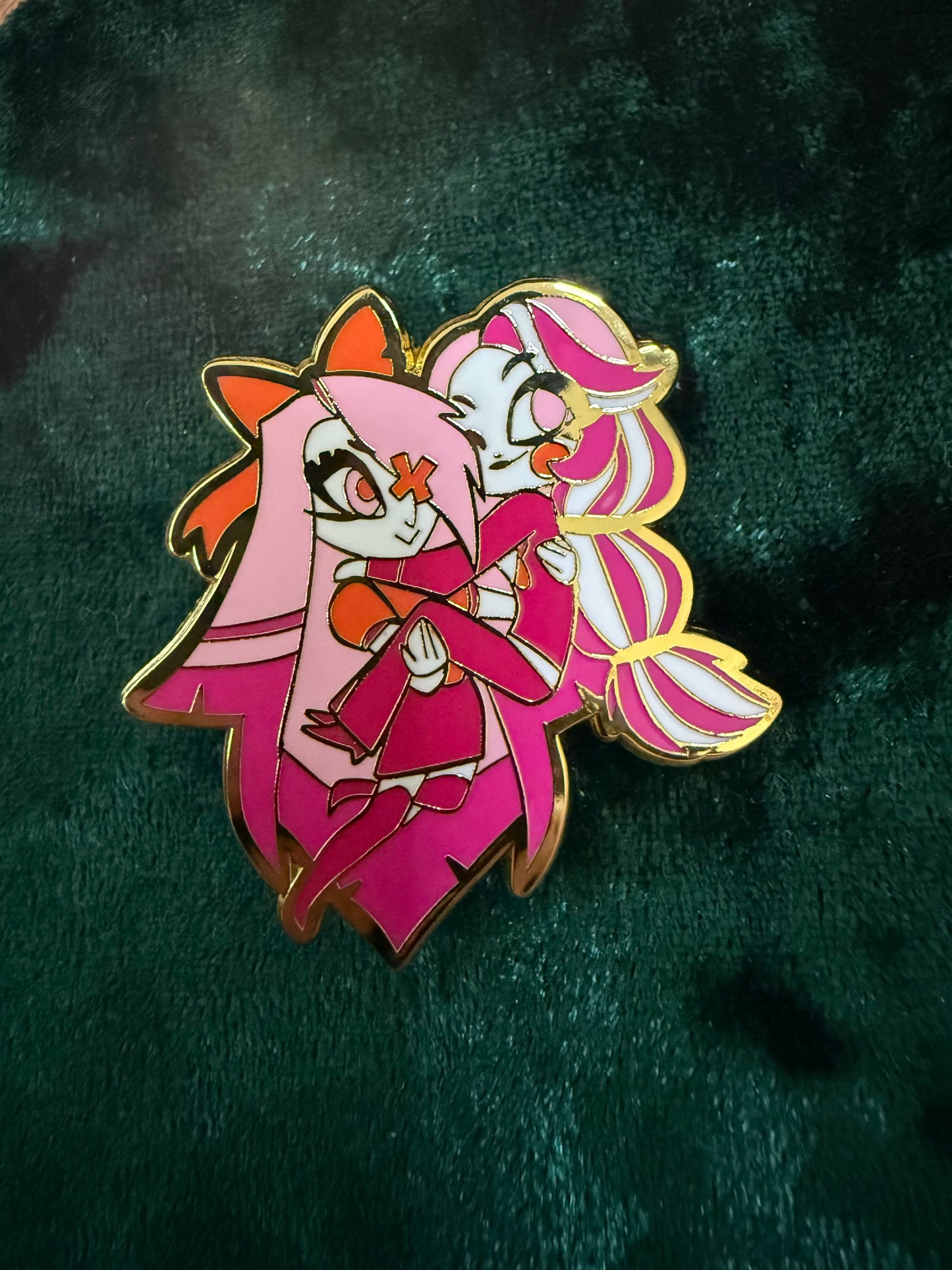 Let’s Go Lesbians Hard Enamel Pin A Grade