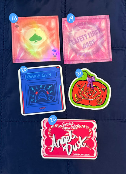 PRE ORDER BENEFIT STICKER last chance