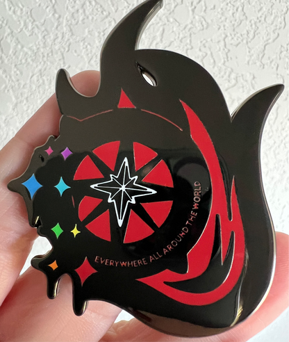 Stray Kids Fire Compass Eight Stars Pin