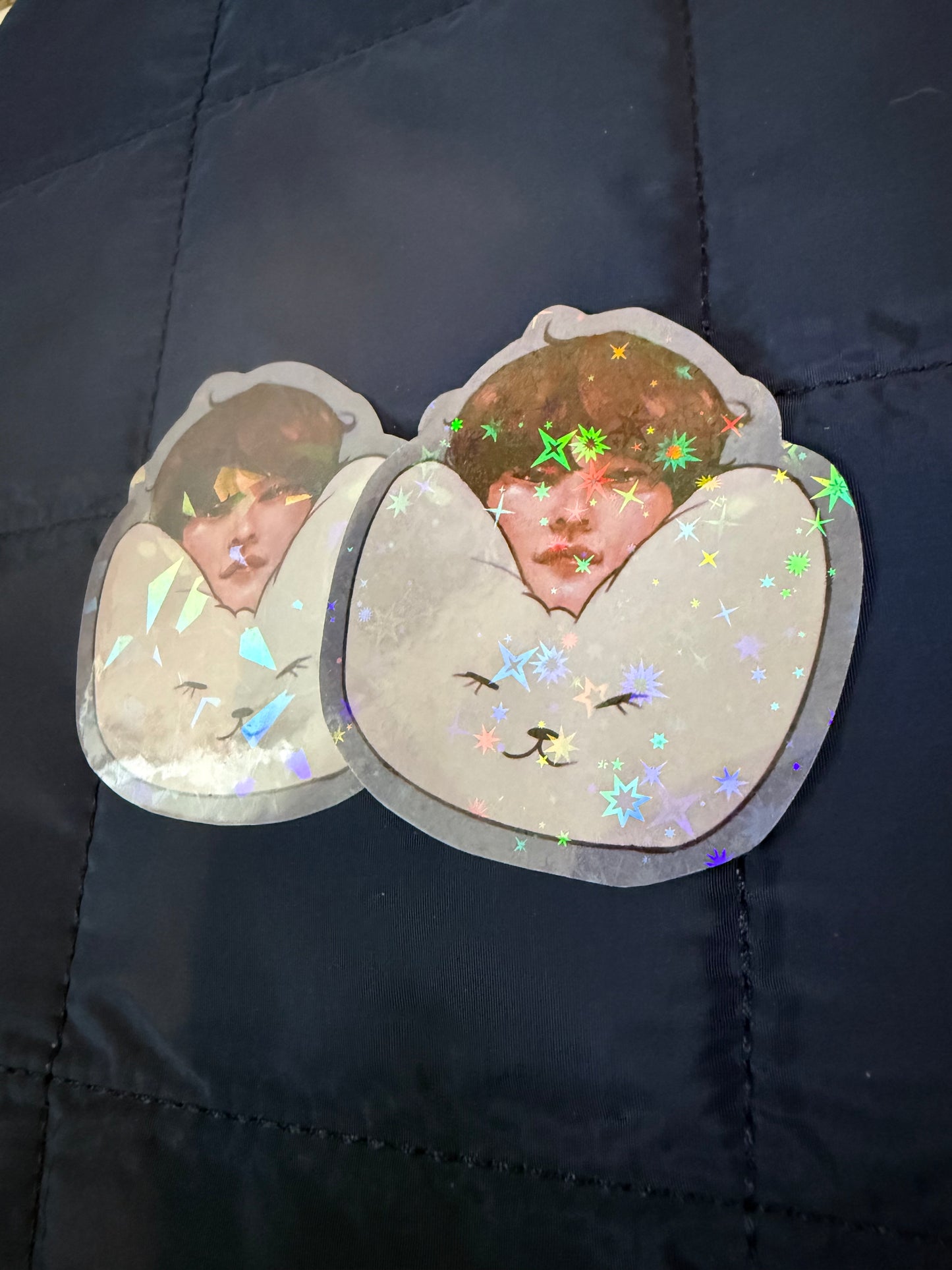 Kitty Pillow Know Sticker