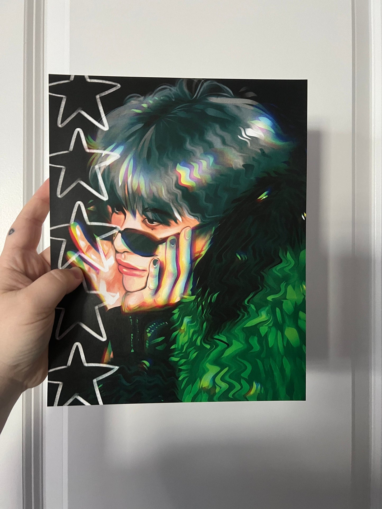 5 Star Hyunjin large print- semi-gloss - 8.5x11