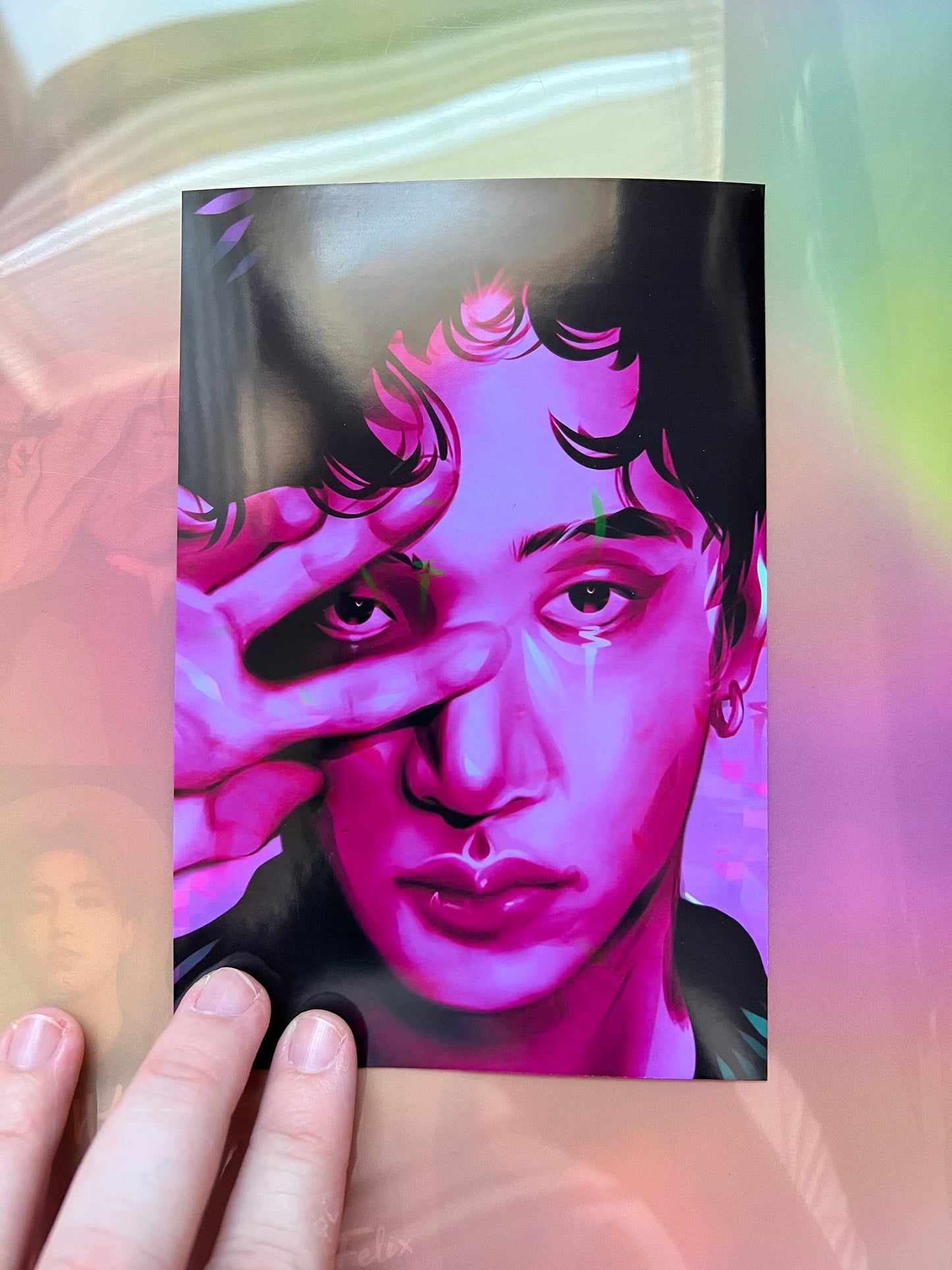 Pink Chan Glossy Print 4x6