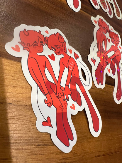 Little Devil Minsung sticker