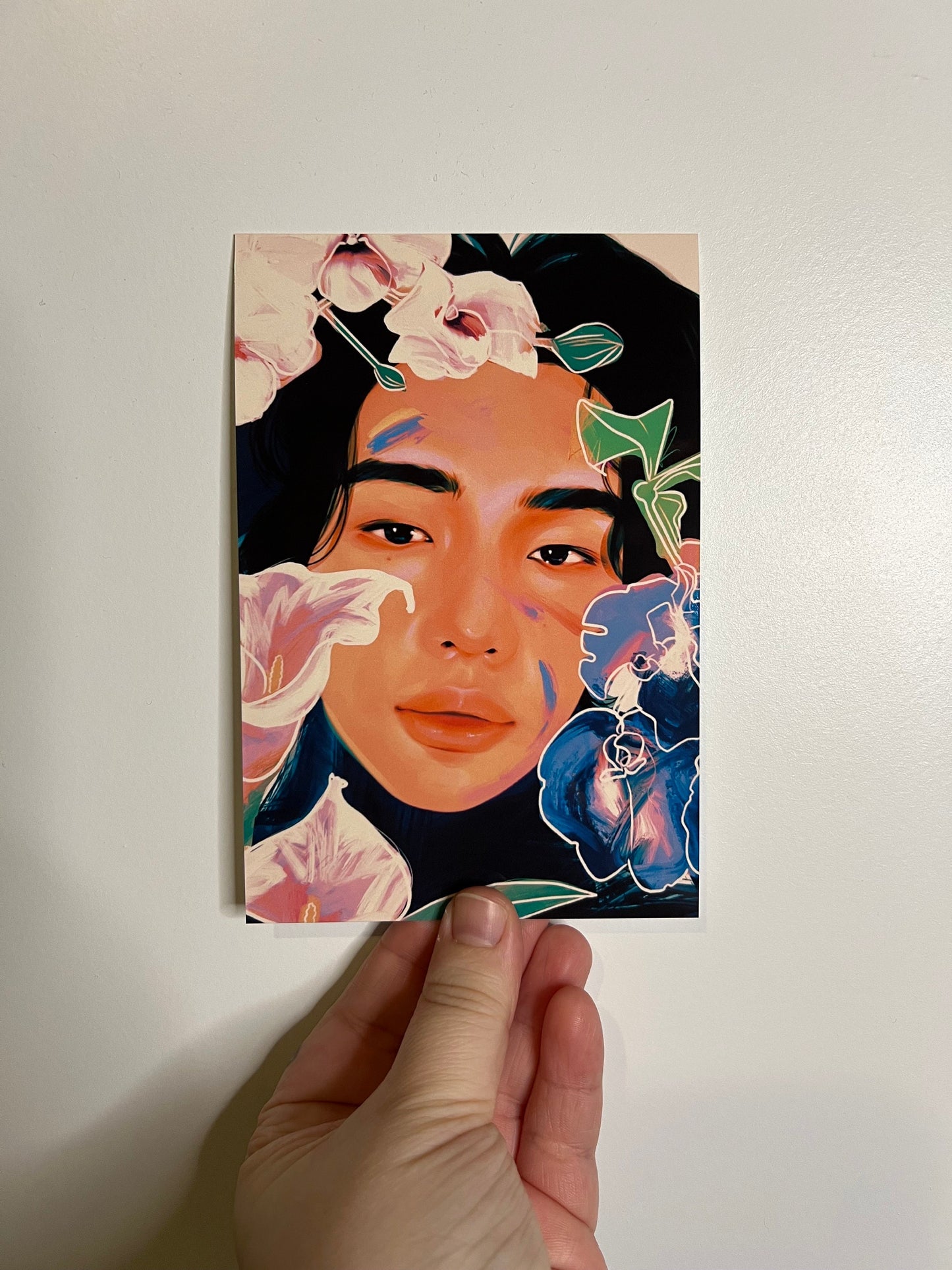 Flowers Boy Hyunjinie~ glossy print