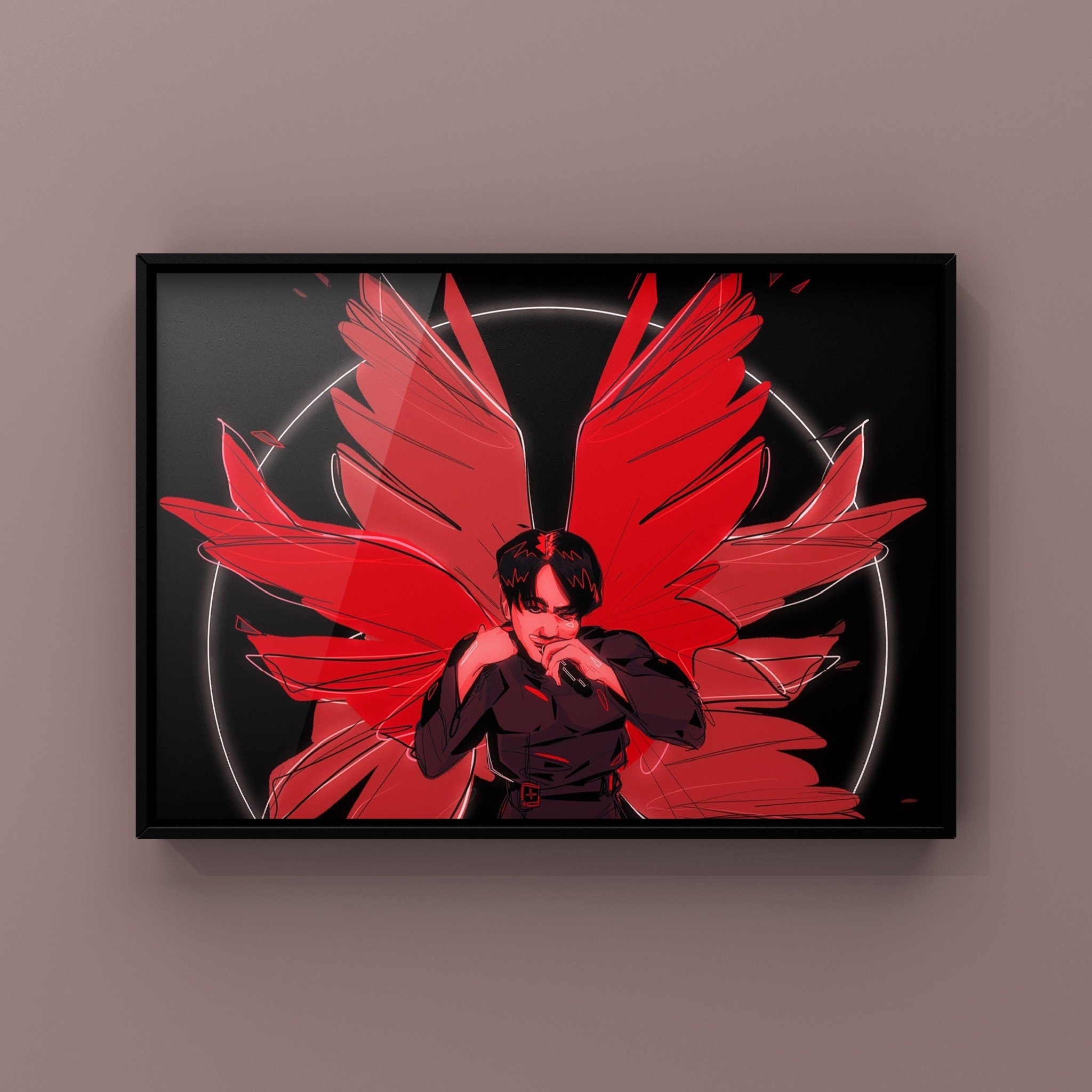 Angel Rapper Binnie ~ glossy print – yasaeh