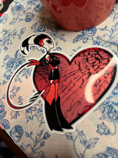 Shattered Heart Blitz sticker