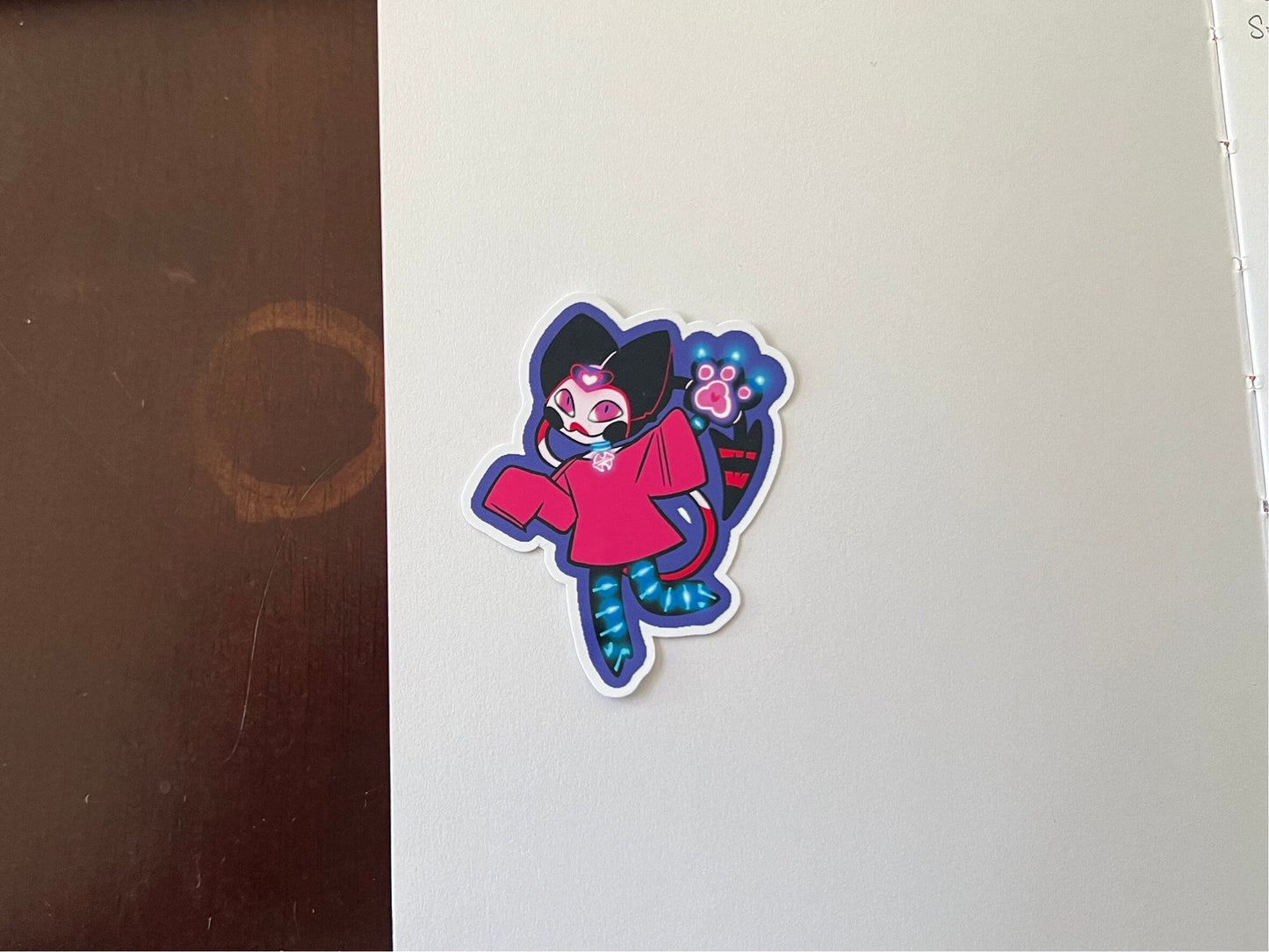 Chibi Kitty Cat Fizzy Sticker