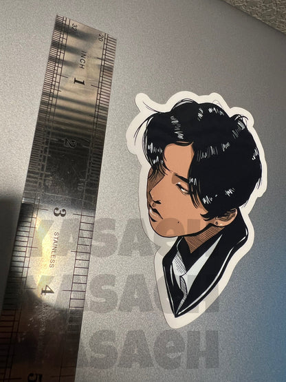 Ace Han Bust sticker