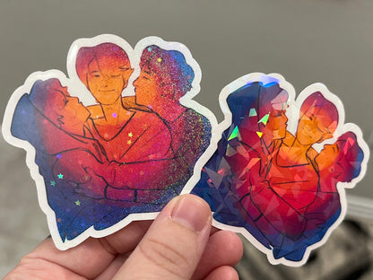 3Racha Hug Sticker