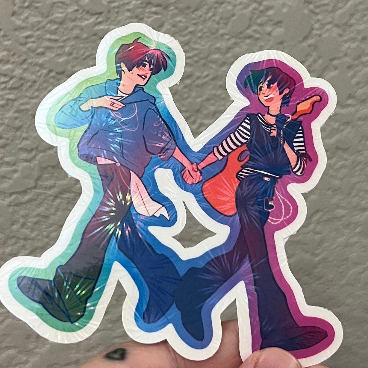 Hold My Hand Sticker